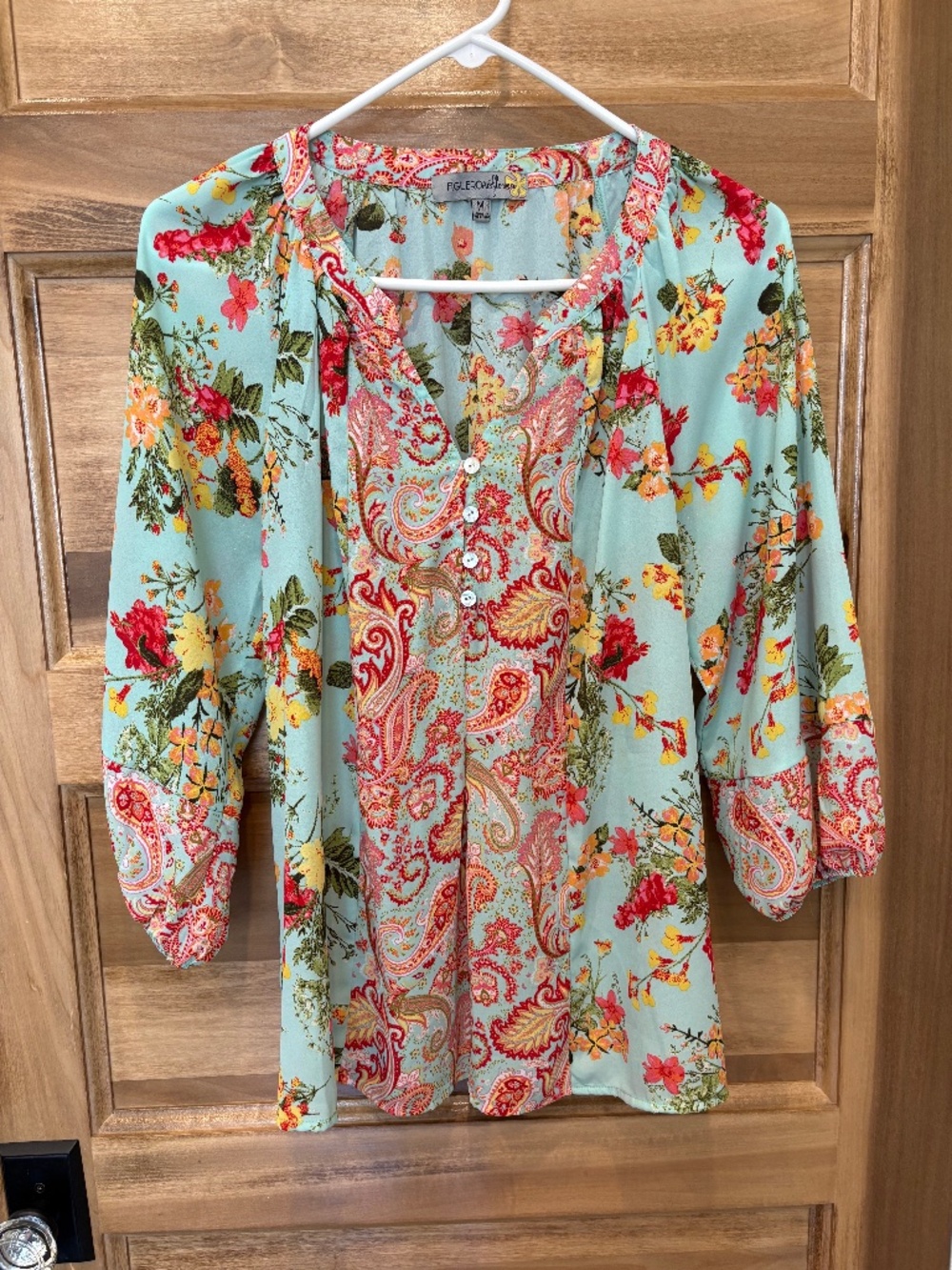 Floral Top Figueroa & Flower Size Medium